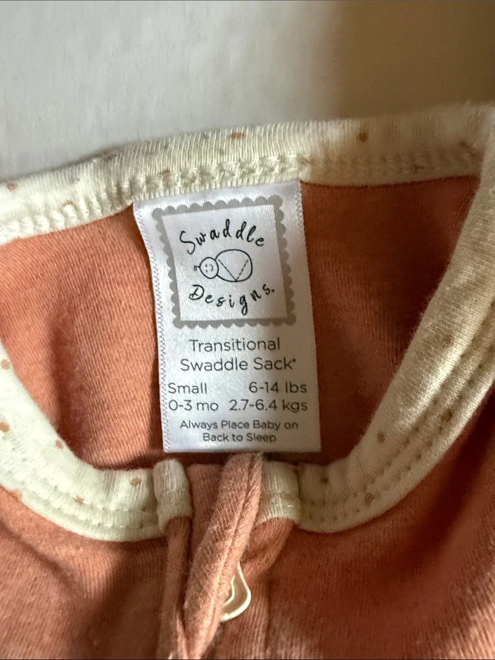 Carters, Saddle Designs soft coral